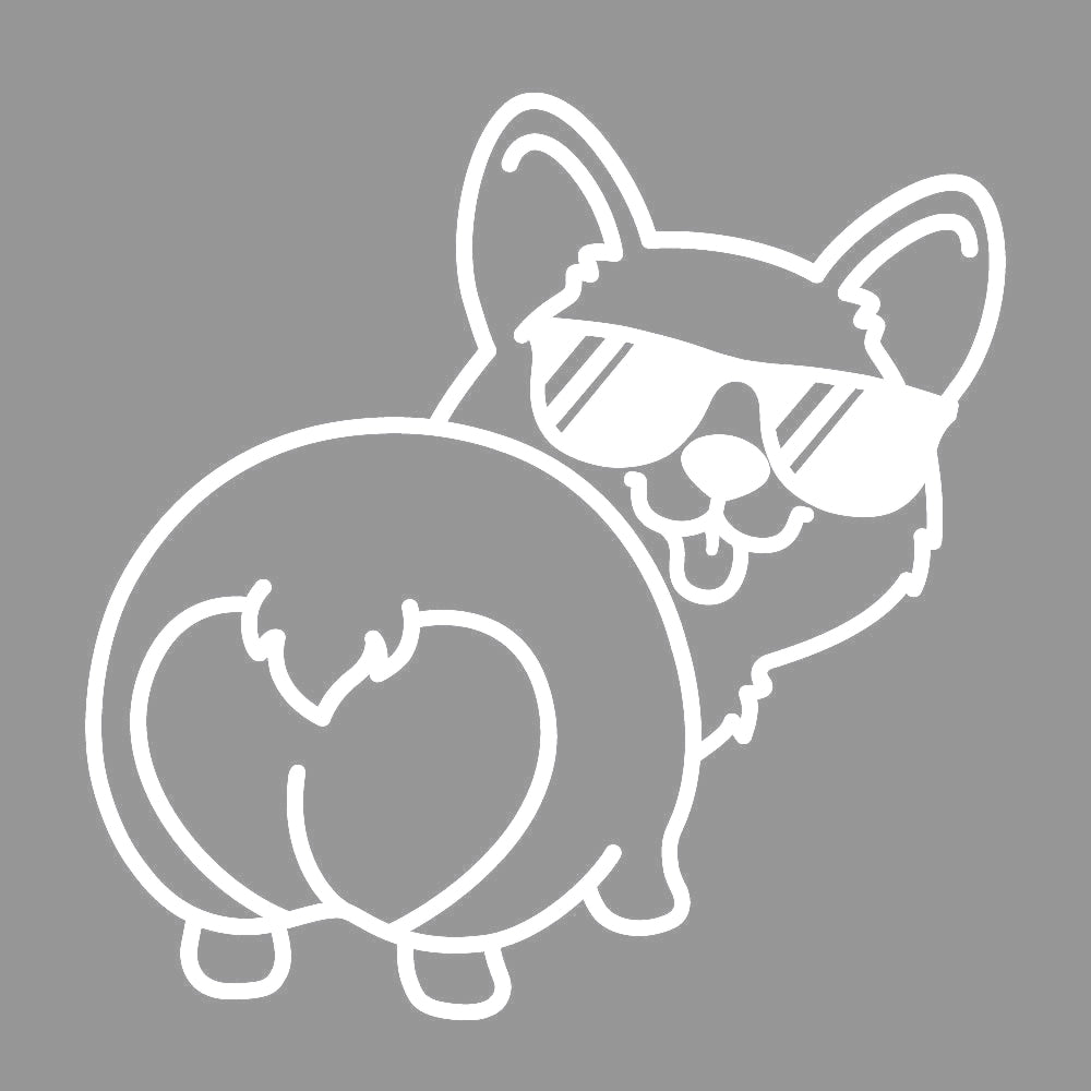 サングラスをかけたコーギー 7