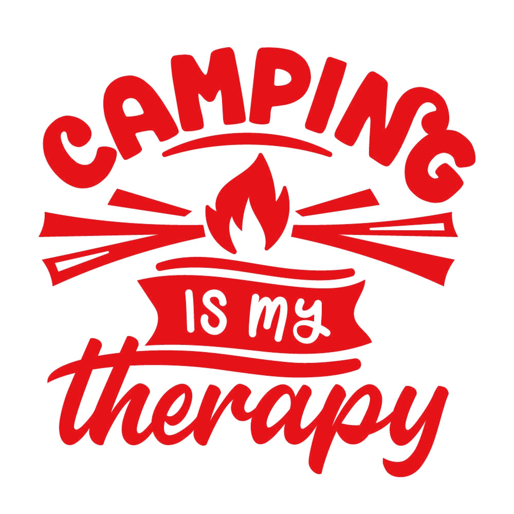 CAMPING is my therapy 8