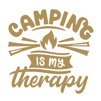 CAMPING is my therapy 9
