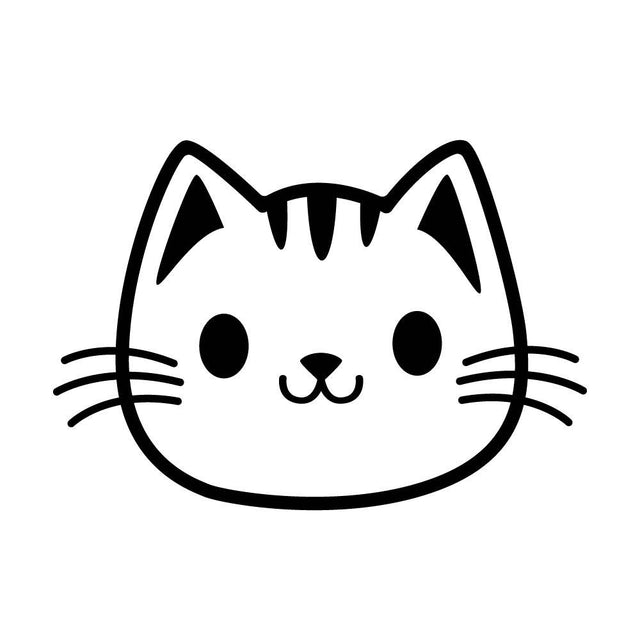 ネコの顔 (A)