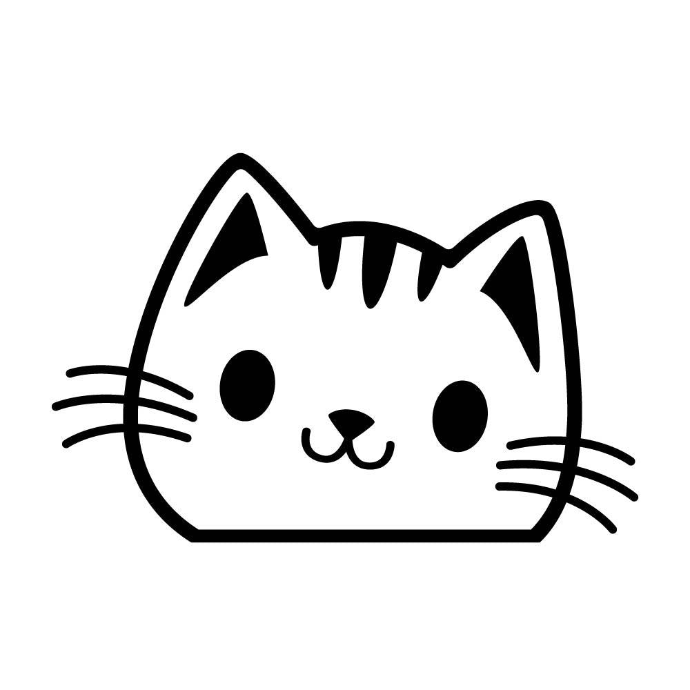 ひょっこり猫 (F)