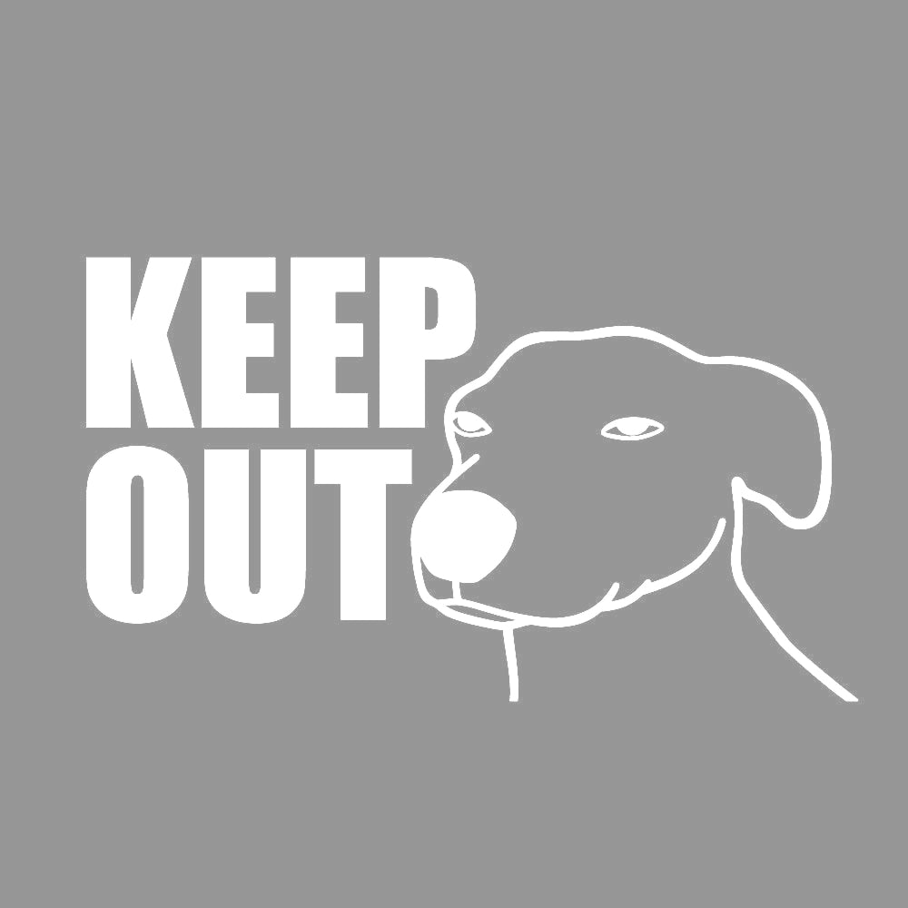 KEEP OUT DOG 7