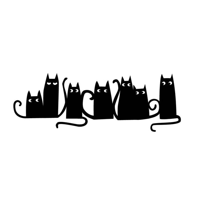 7匹のネコ達
