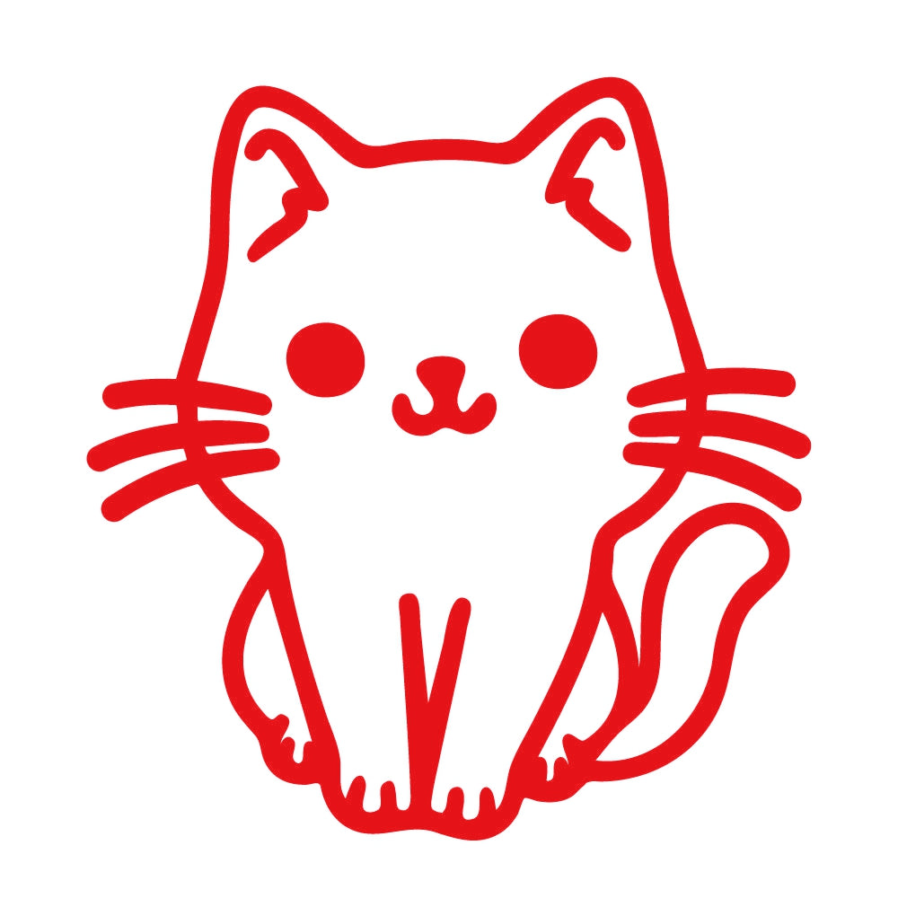 手描き風ネコ 8