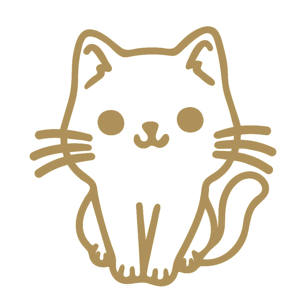 手描き風ネコ 9
