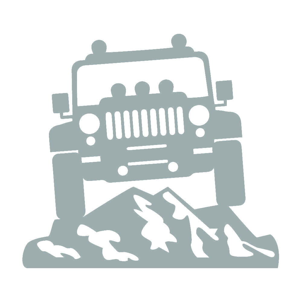 山を登る四駆車 10