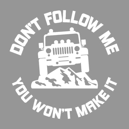 DONT FOLLOW ME 四駆車 7
