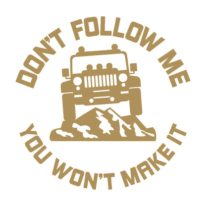 DONT FOLLOW ME 四駆車 9