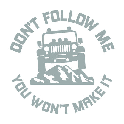 DONT FOLLOW ME 四駆車 10