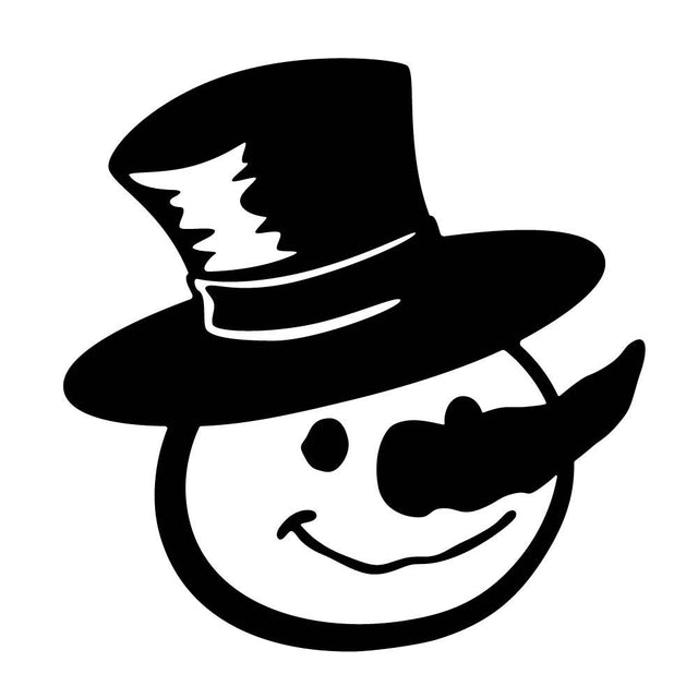 雪だるまの顔