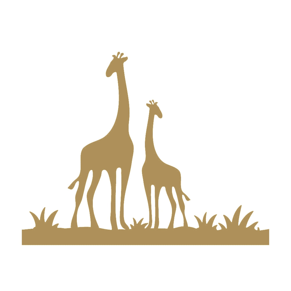 キリンの親子 9