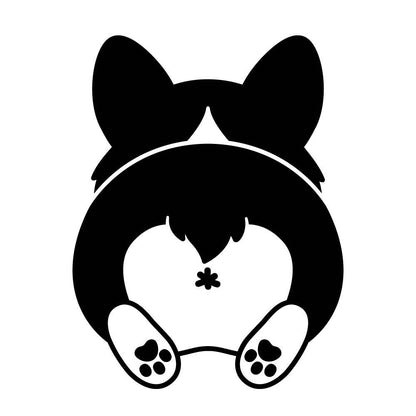 コーギーの後ろ姿
