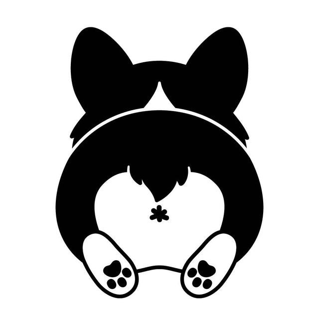 コーギーの後ろ姿