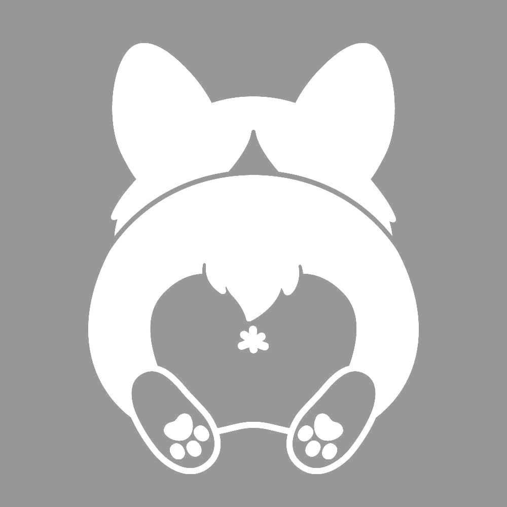 コーギーの後ろ姿 7