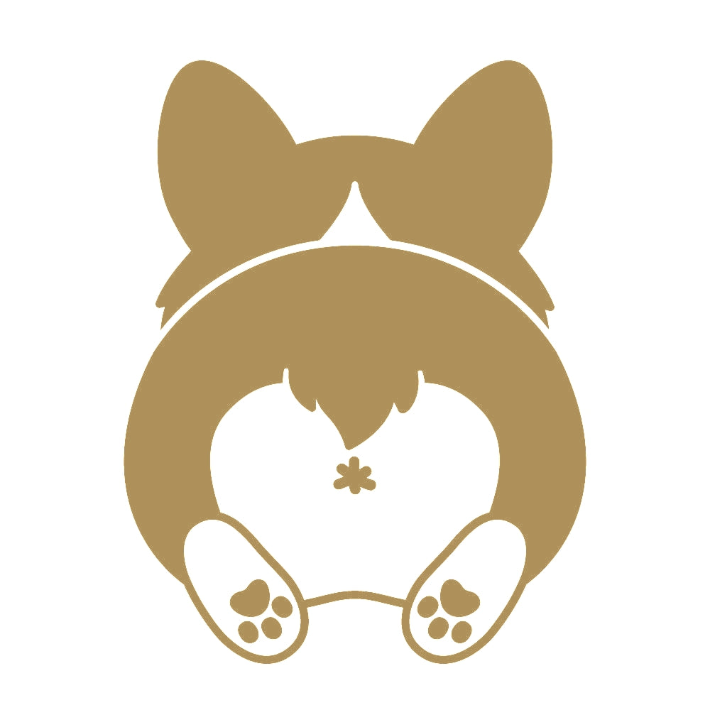 コーギーの後ろ姿 9