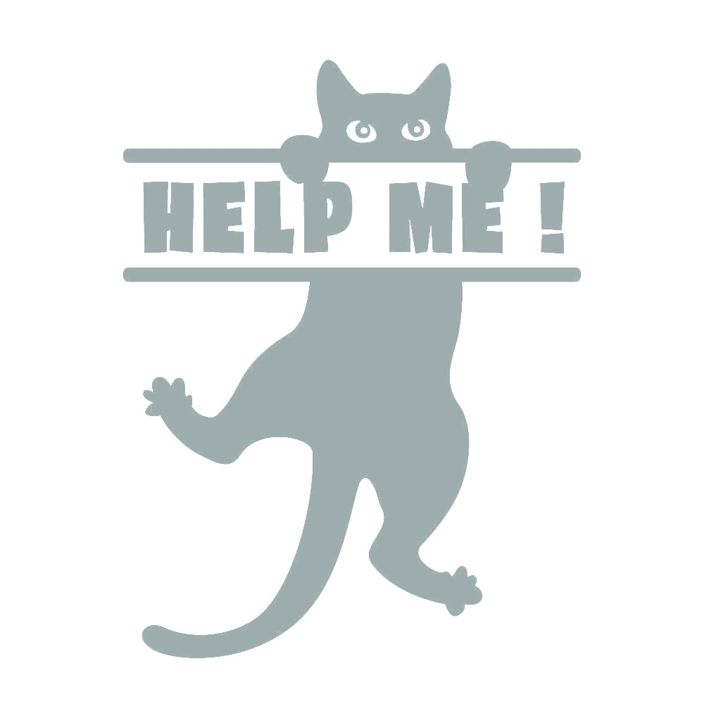 HELP ME ぶら下がる猫 10