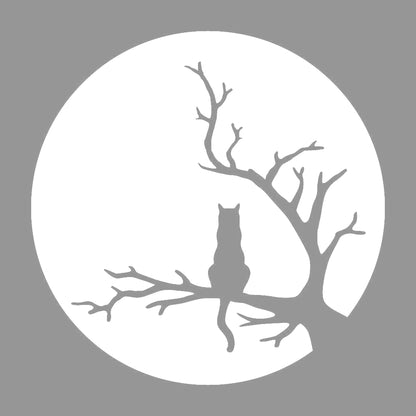木に座るネコ (A) 7
