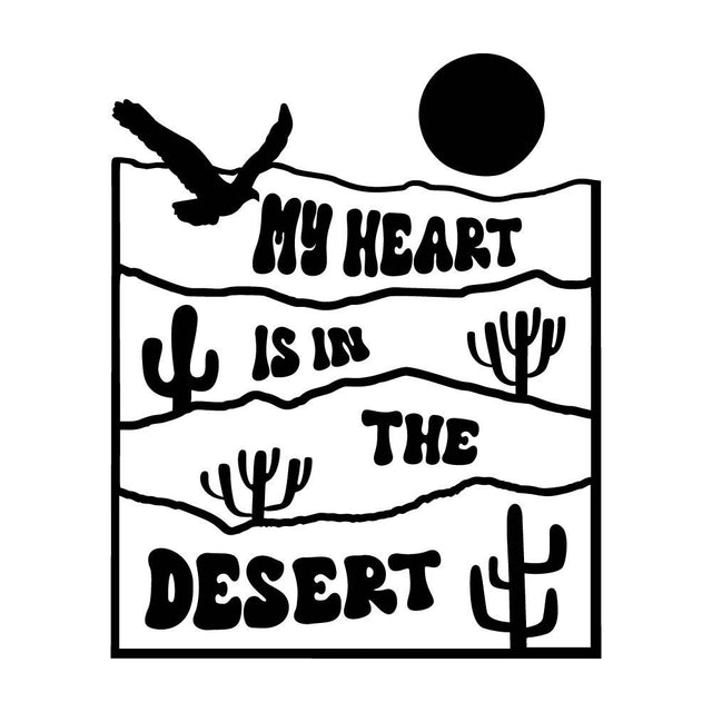 MY HEART IS IN THE DESERT