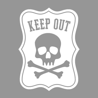 KEEP OUT ドクロマーク 7