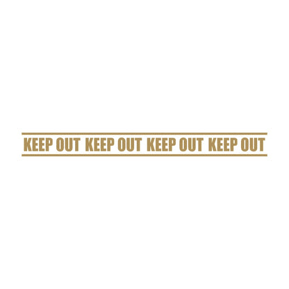 バリケードテープ風 KEEP OUT (A) 9