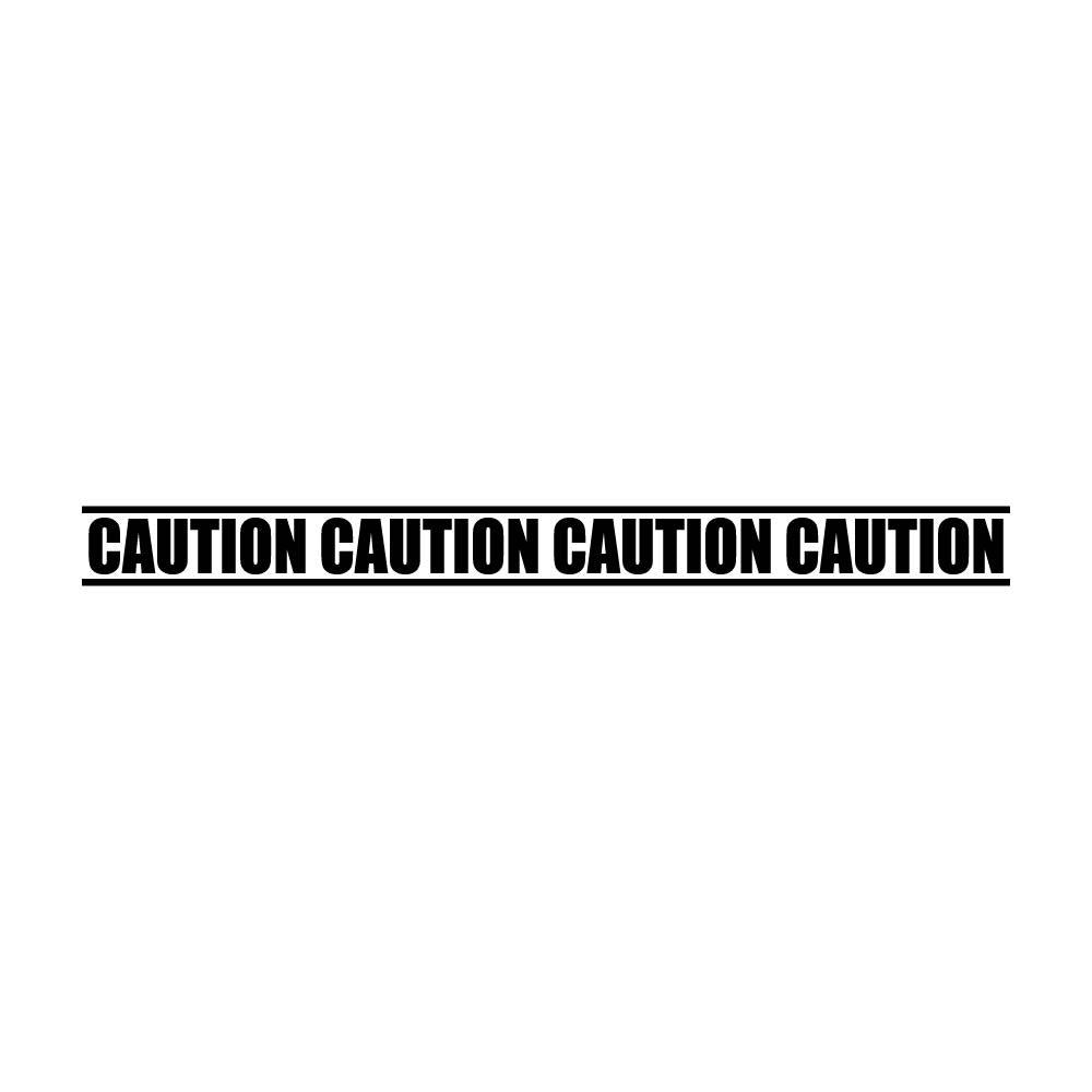 バリケードテープ風 CAUTION (A)