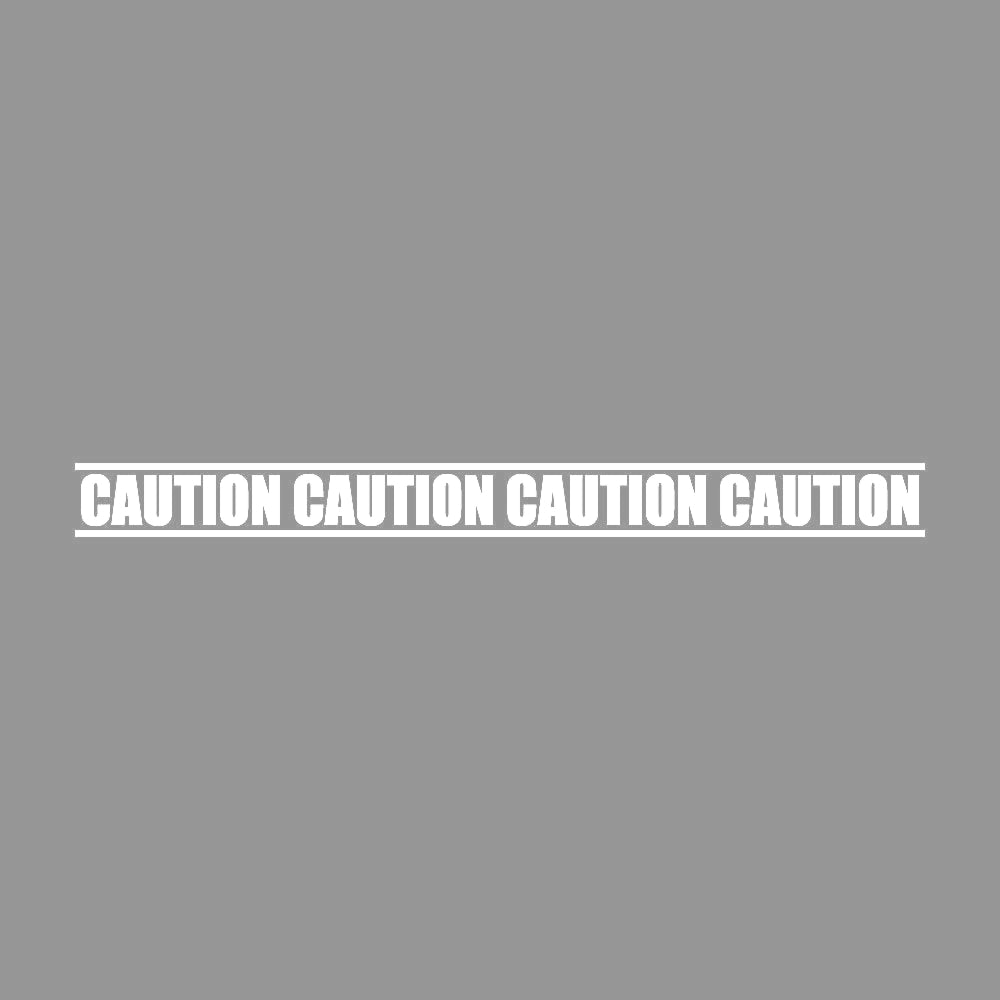 バリケードテープ風 CAUTION (A) 7