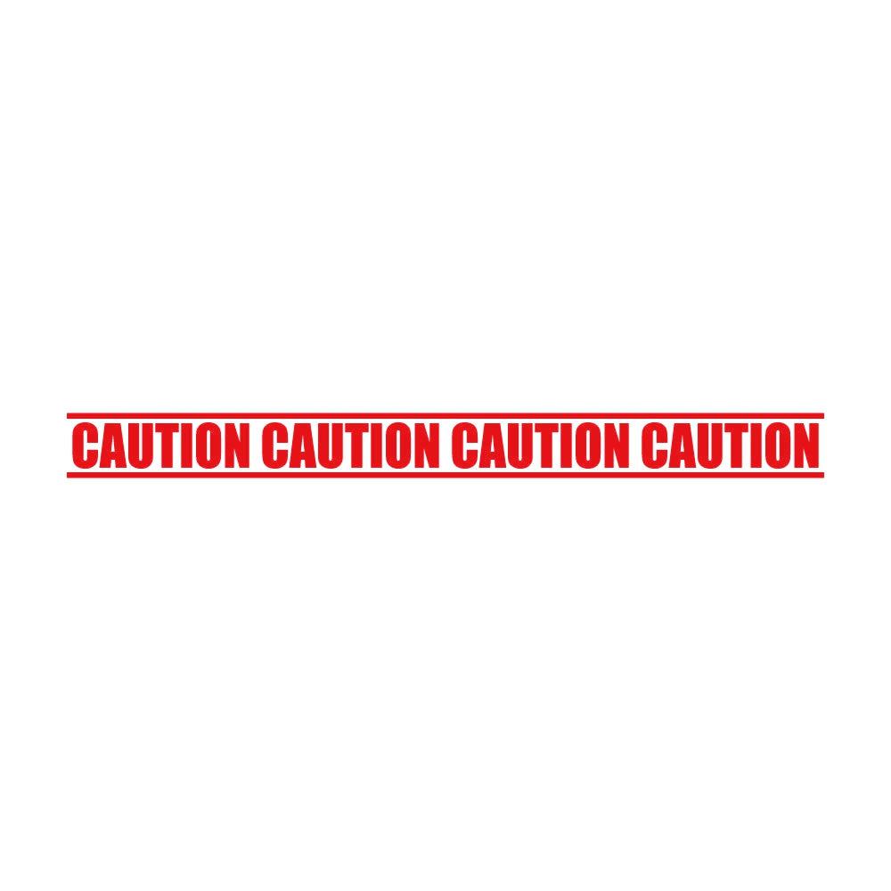 バリケードテープ風 CAUTION (A) 8