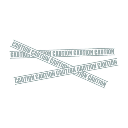 バリケードテープ風 CAUTION (B) 10