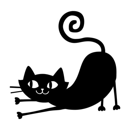 ポップな黒猫 (B)