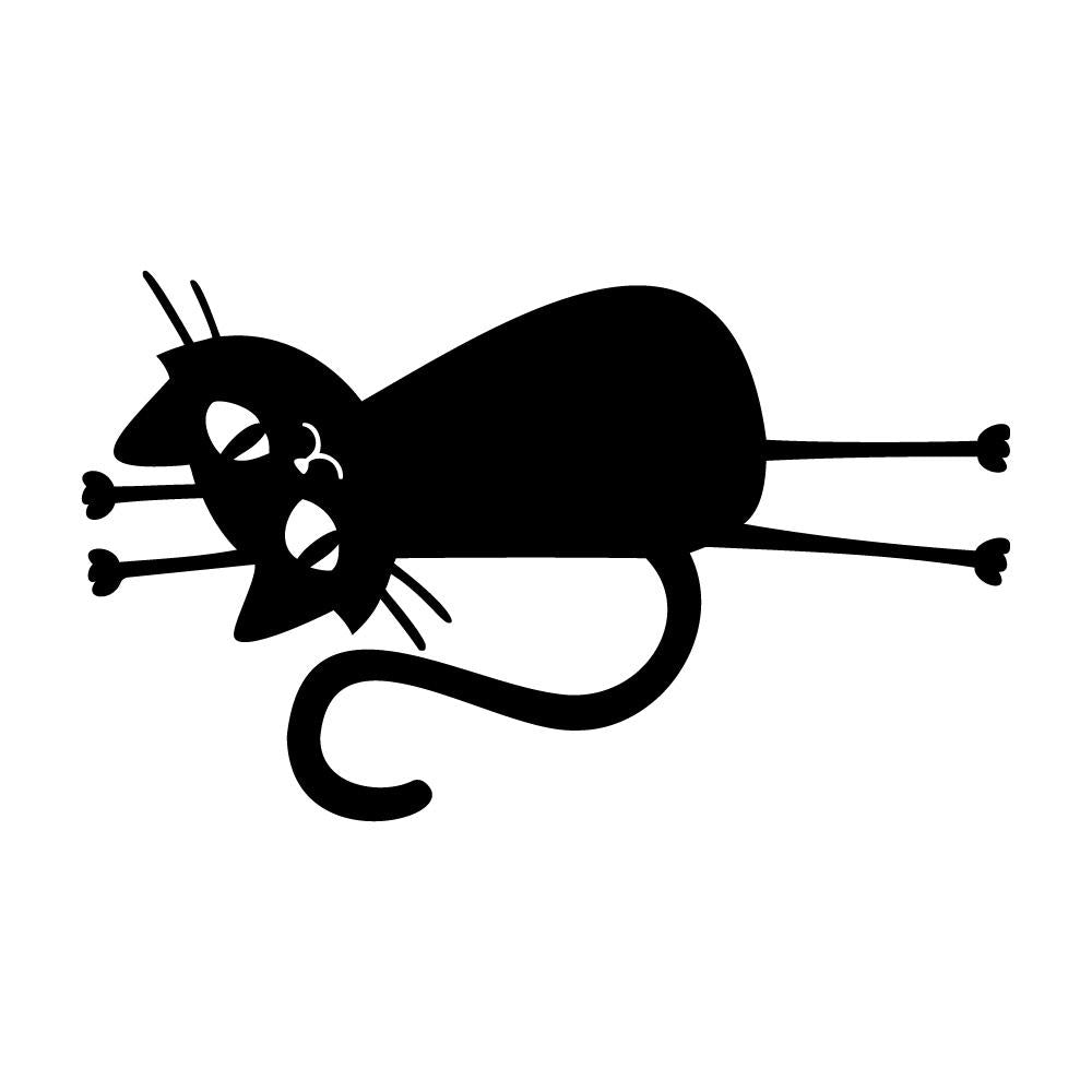 ポップな黒猫 (C)