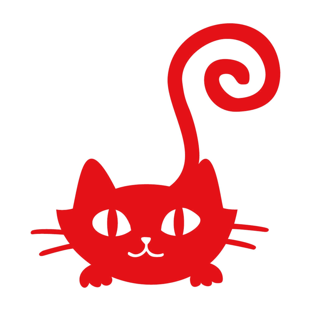 ポップな黒猫 (F) 8