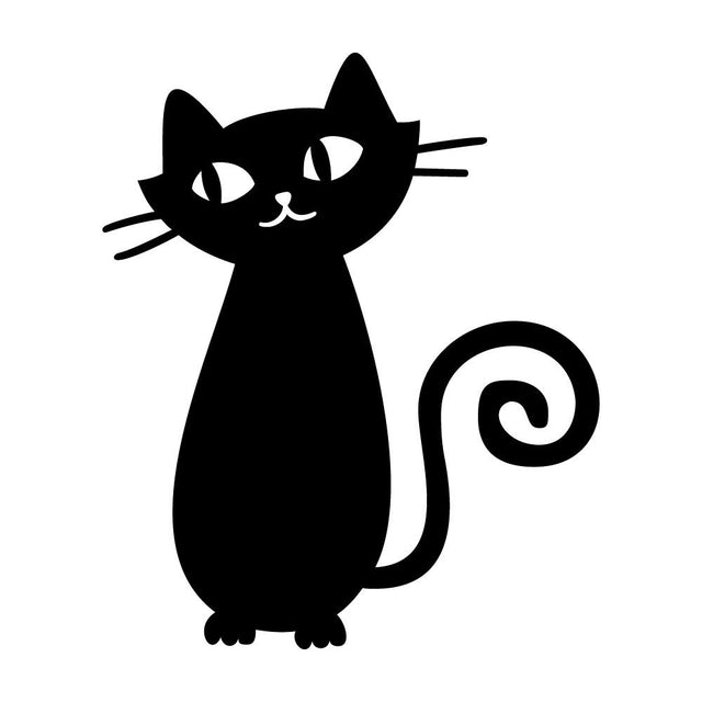 ポップな黒猫 (H)