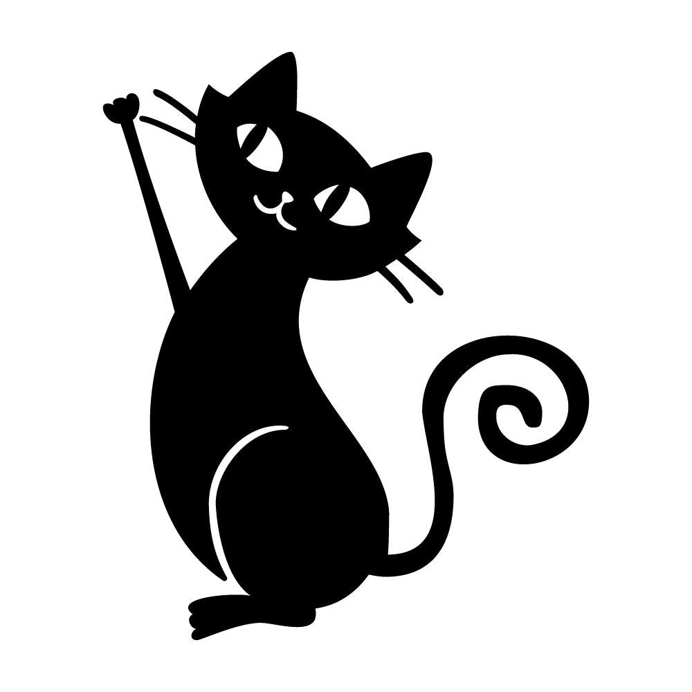 ポップな黒猫 (M)