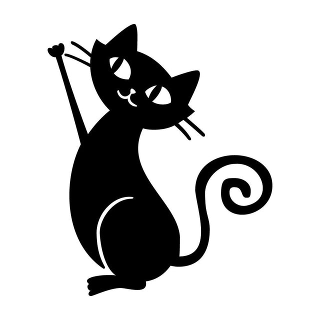ポップな黒猫 (M)