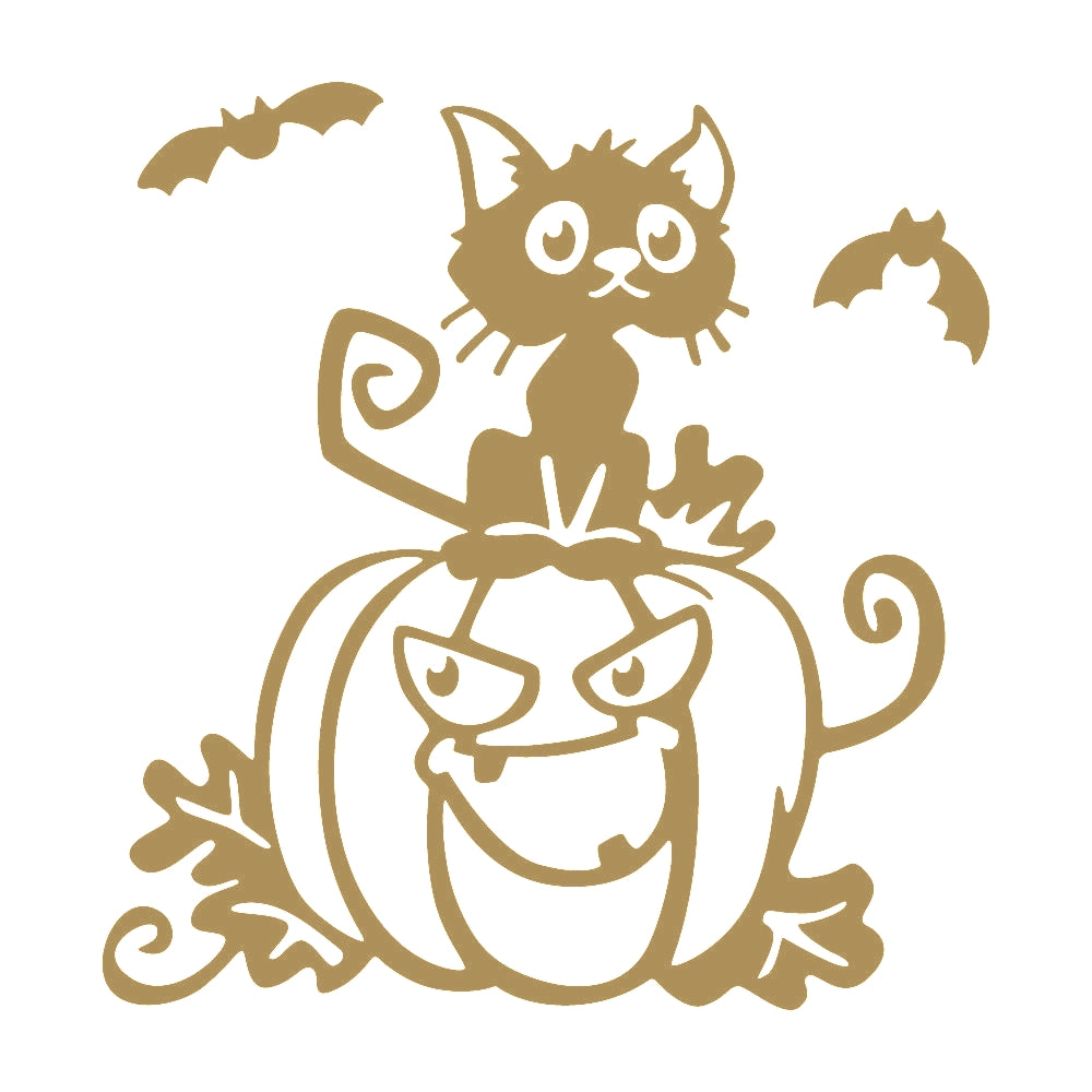 ハロウィンパンプキンとネコ 9