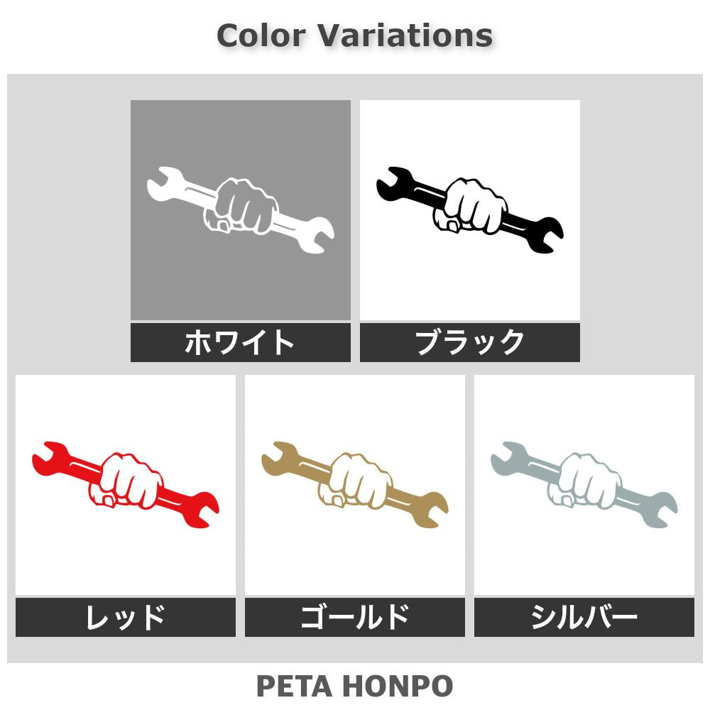 スパナを握った拳 2