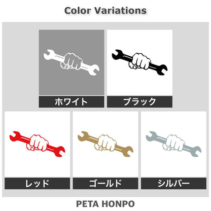 スパナを握った拳 2