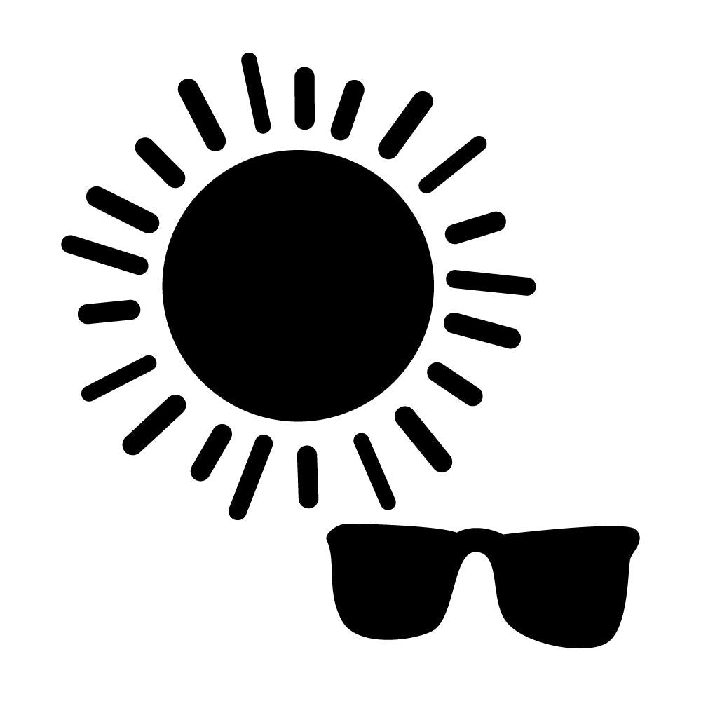 太陽とサングラス