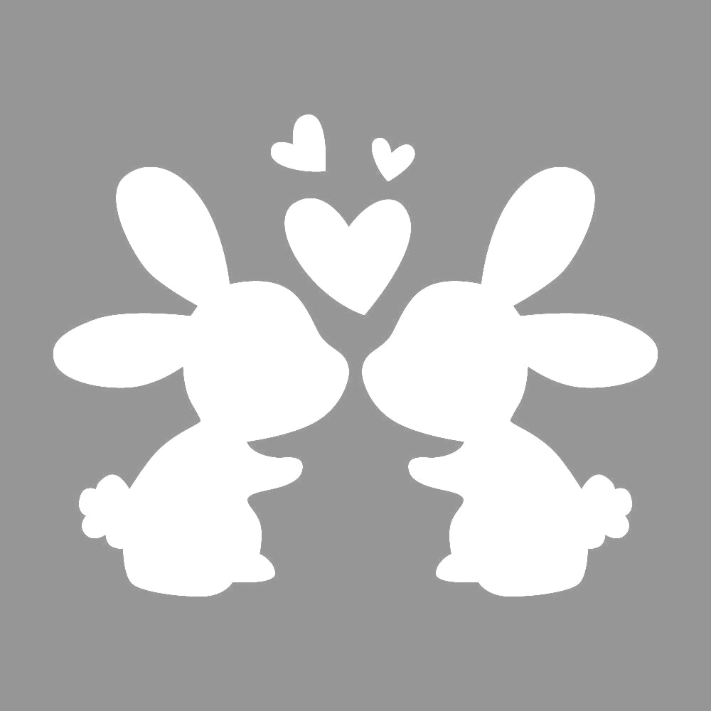 ウサギのカップル 7