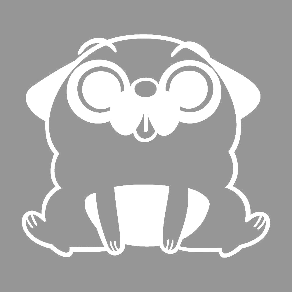 かわいいパグ 7