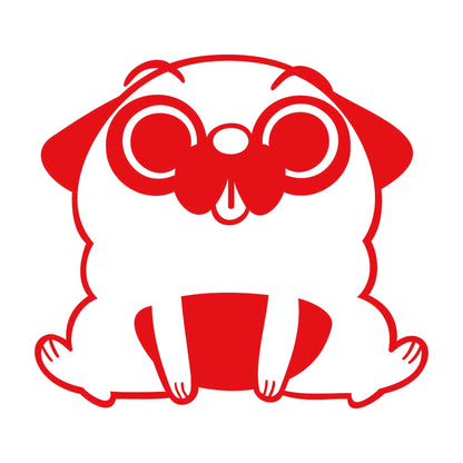 かわいいパグ 8