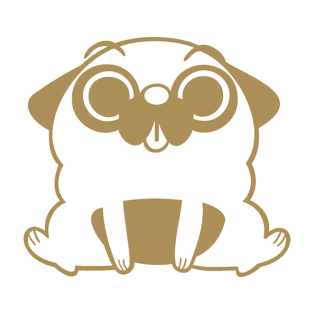 かわいいパグ 9