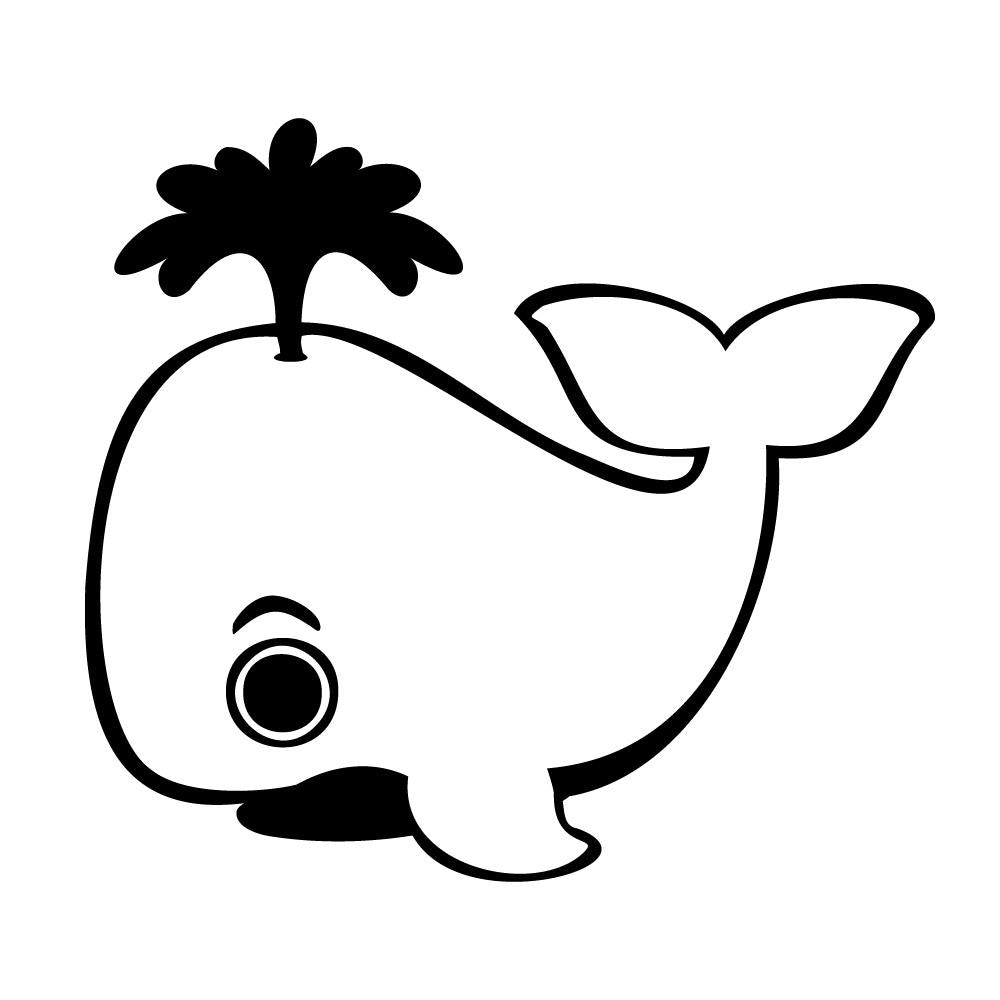 かわいいクジラ