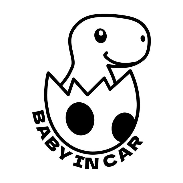 BABY IN CAR 恐竜