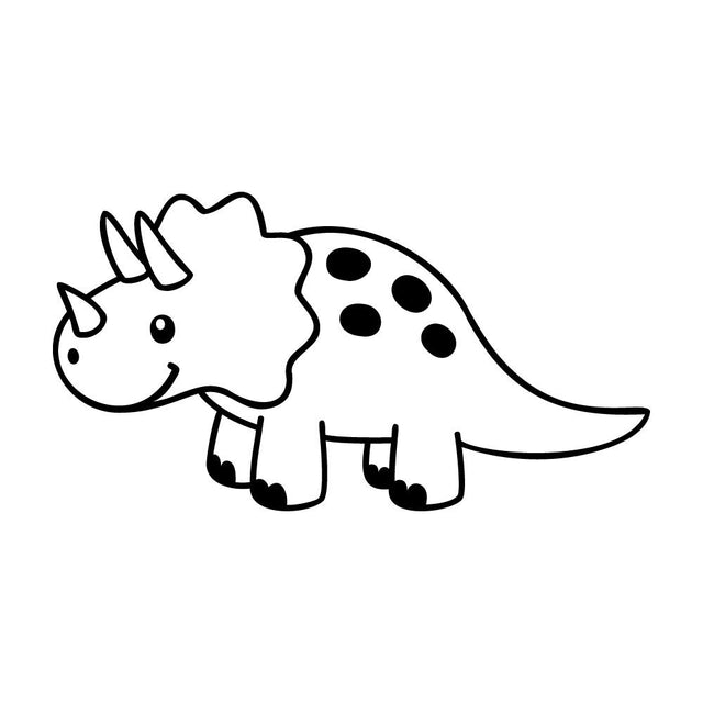 かわいいトリケラトプス (B)