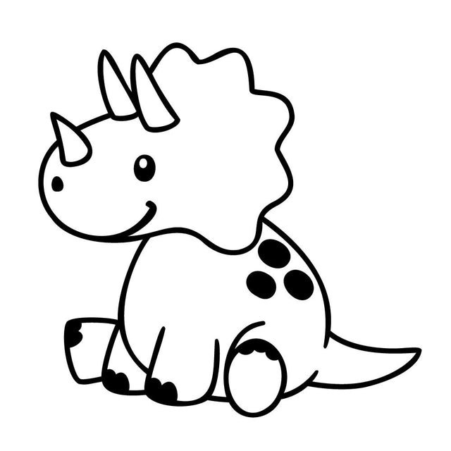 かわいいトリケラトプス (C)
