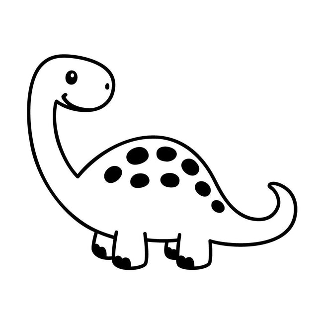 かわいいブラキオサウルス