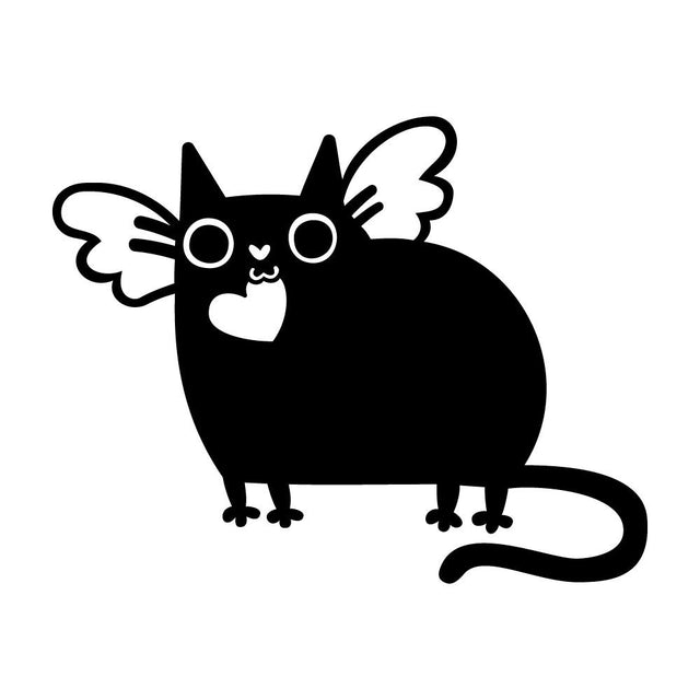翼の生えたネコ