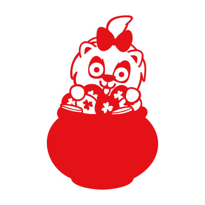 壺に入ったイヌ 8