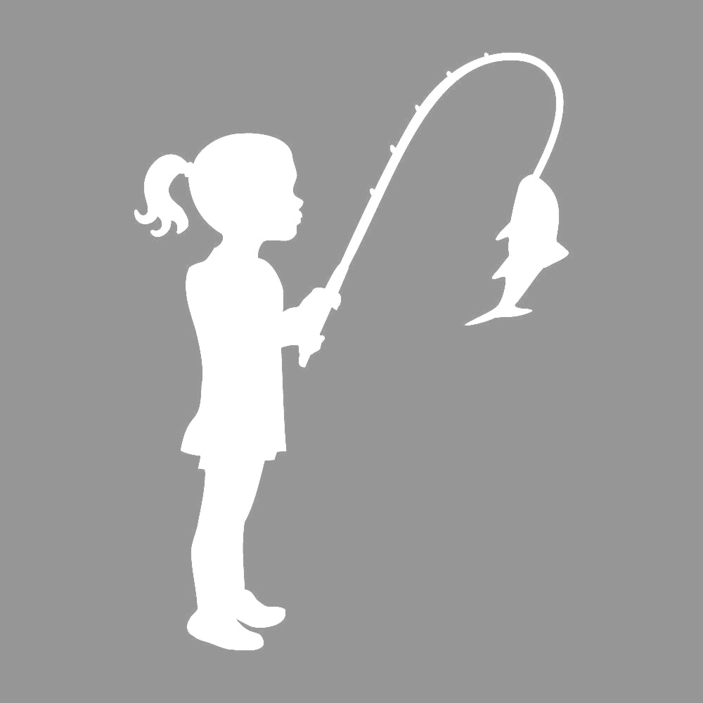 釣りをする少女 7